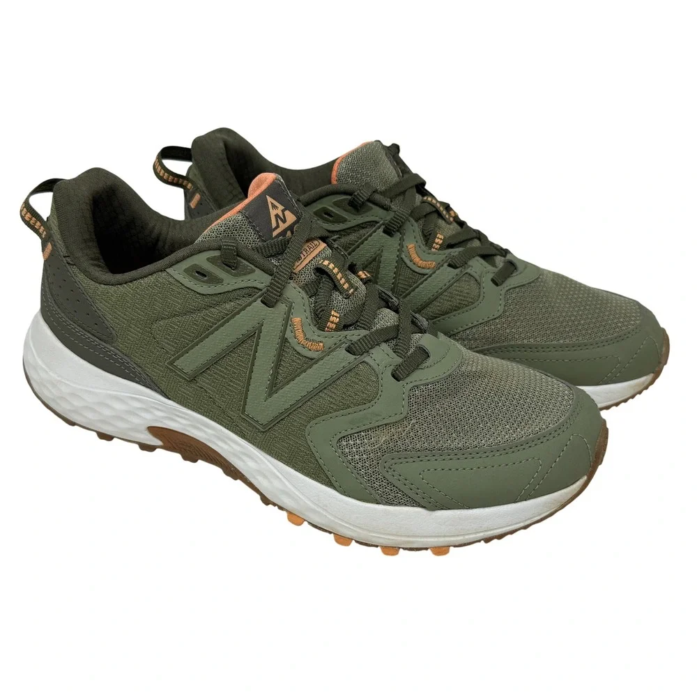 New Balance 410v7 WT410CC7 Women's Size 11 Olive Trail Running Shoes
